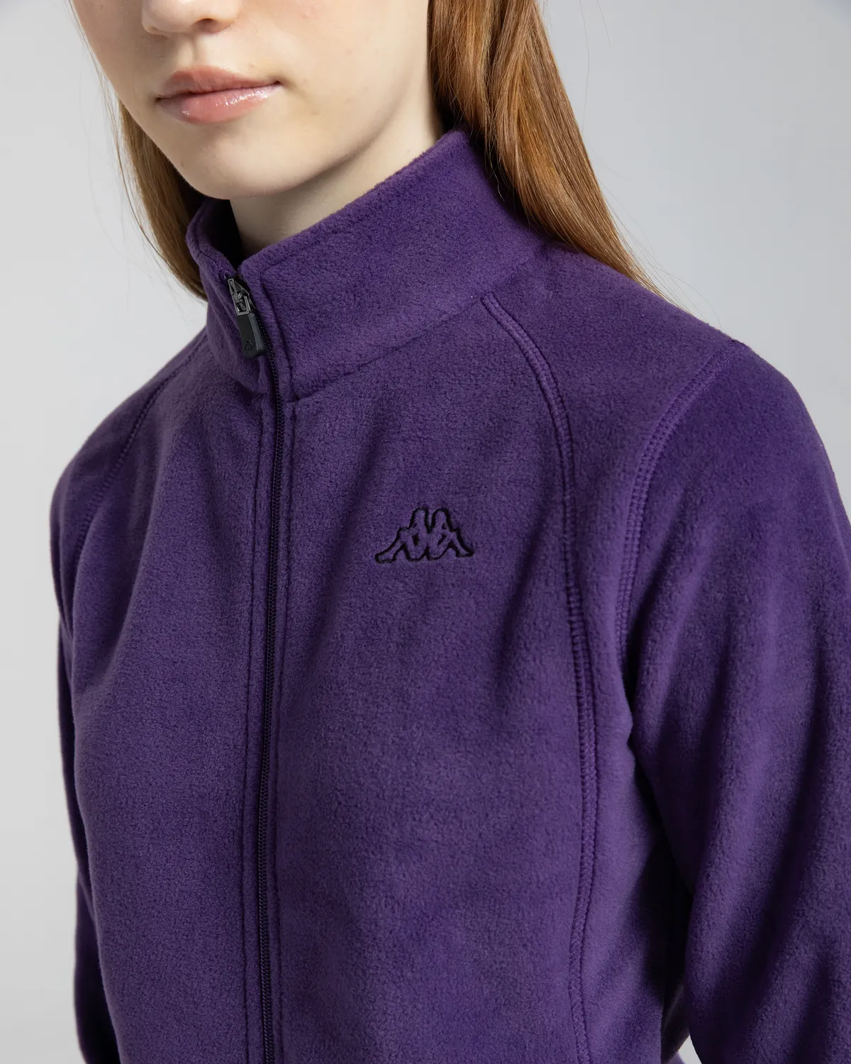 Mor Logo Vavaux 2 Slim  Kadın Mor Slim Fit Polar