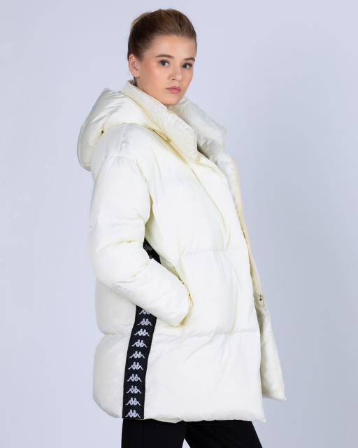 Beyaz 222 Banda Leah  Kadın Krem-Siyah Regular Fit Mont - KAPPA® Türkiye