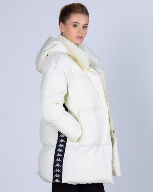 Beyaz 222 Banda Leah  Kadın Krem-Siyah Regular Fit Mont - KAPPA® Türkiye