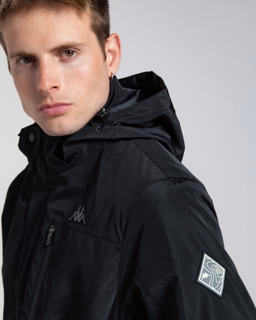 Siyah Pure 2  Erkek Siyah Regular 3-İn-1 Mont - KAPPA® Türkiye