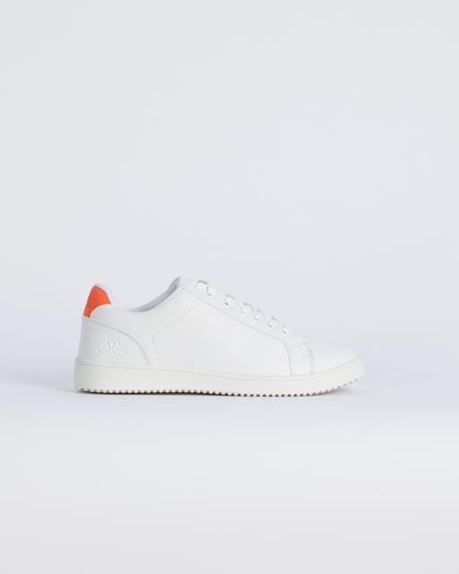 Beyaz Logo Galtus Tur Unisex Beyaz-Turuncu Sneaker - KAPPA® Türkiye