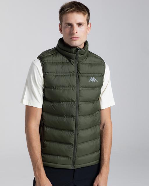 Yeşil Perovest  Erkek Haki Regular Fit Yelek - KAPPA® Türkiye