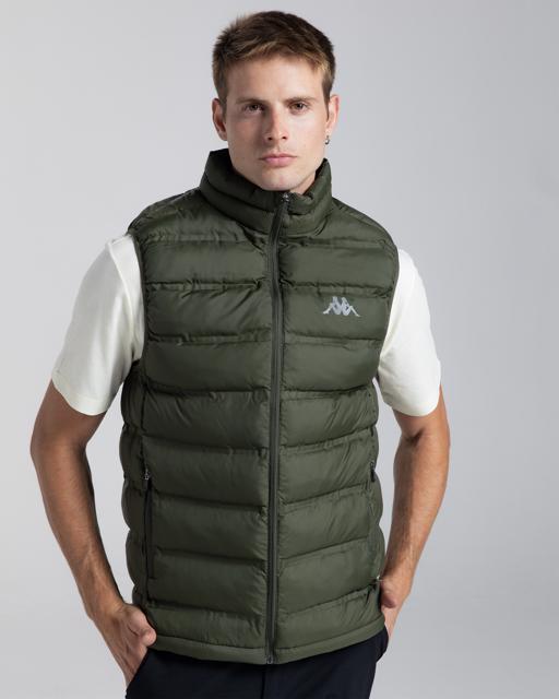 Yeşil Perovest  Erkek Haki Regular Fit Yelek - KAPPA® Türkiye