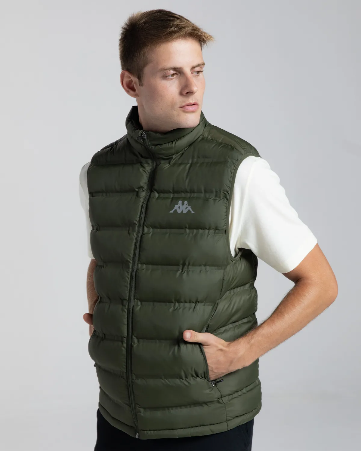 Yeşil Perovest  Erkek Haki Regular Fit Yelek