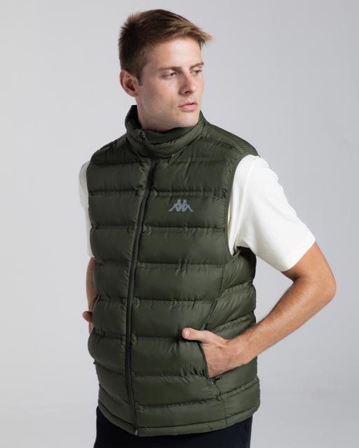 Yeşil Perovest  Erkek Haki Regular Fit Yelek - KAPPA® Türkiye