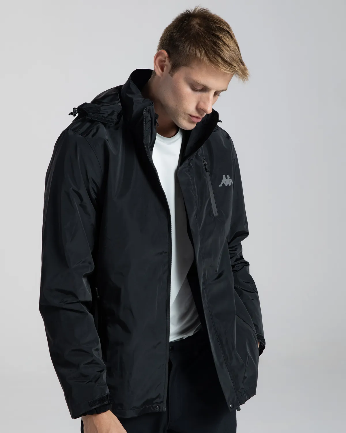 Siyah Pure  Erkek Siyah Regular Fit 3-İn-1 Mont