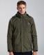 Yeşil-Pure  Erkek Yeşil Regular Fit 3-İn-1 Mont