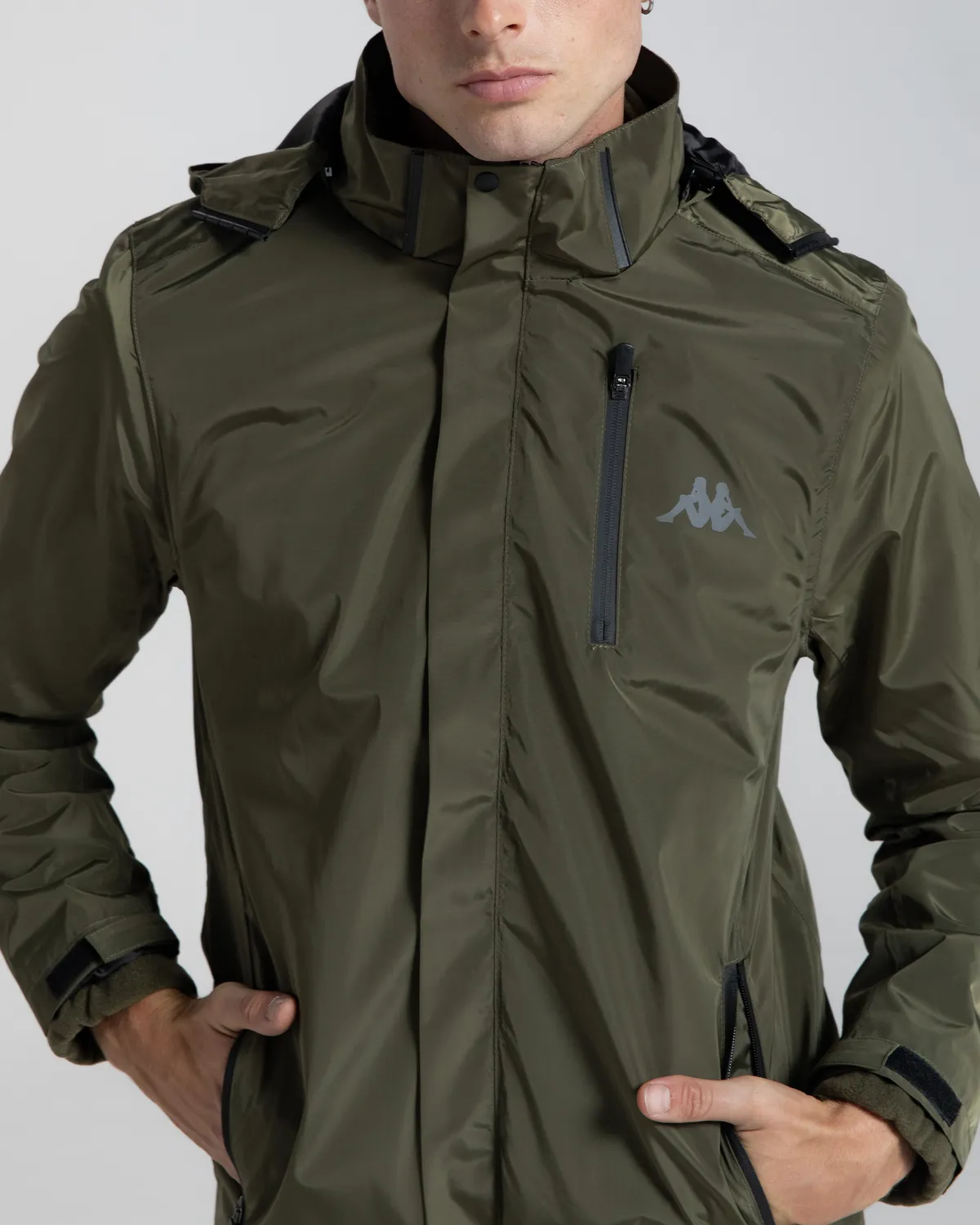 Yeşil Pure  Erkek Yeşil Regular Fit 3-İn-1 Mont