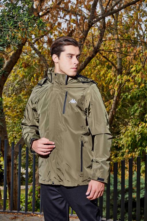 Yeşil Pure  Erkek Yeşil Regular Fit 3-İn-1 Mont - KAPPA® Türkiye