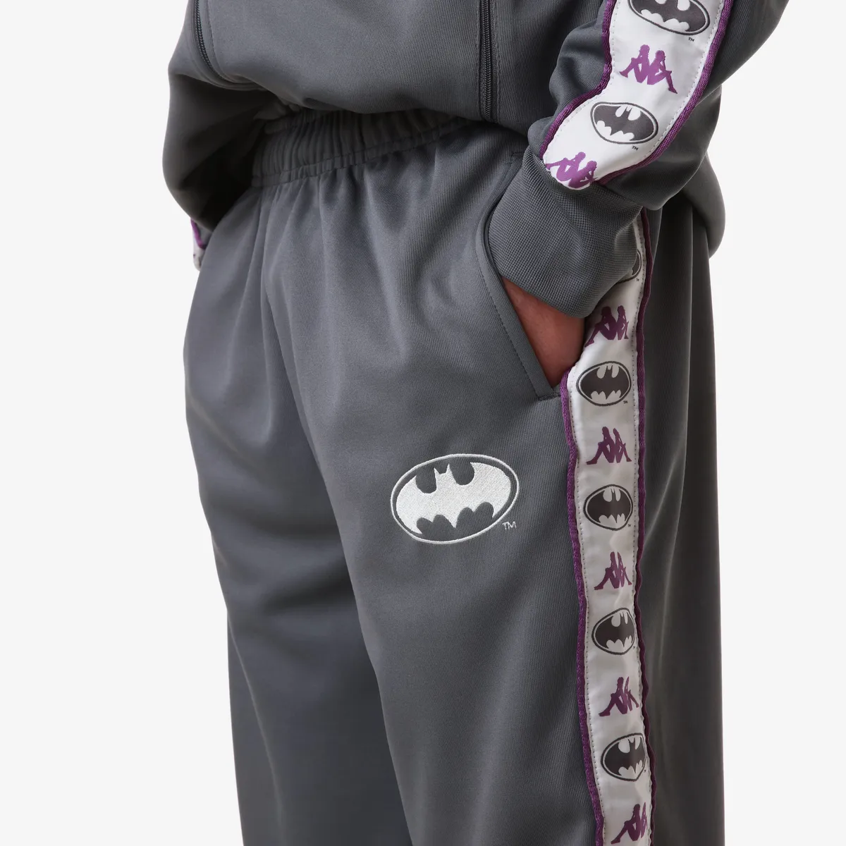 Gri Authentic Zeno Warner Bros - Batman Erkek Gri Regular Fit Eşofman Altı