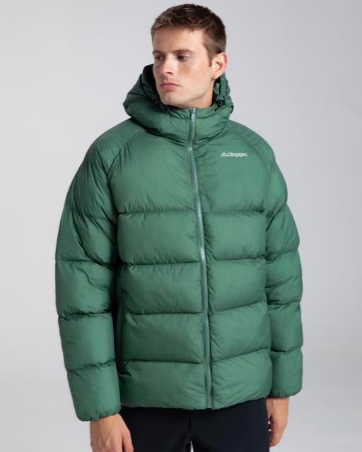 Yeşil Logo 365 Syaro Erkek Yeşil Regular Şişme Mont - KAPPA® Türkiye