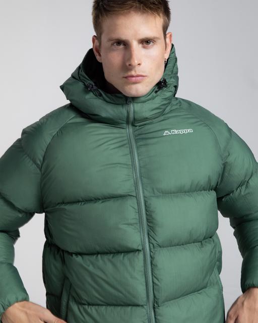 Yeşil Logo 365 Syaro Erkek Yeşil Regular Şişme Mont - KAPPA® Türkiye