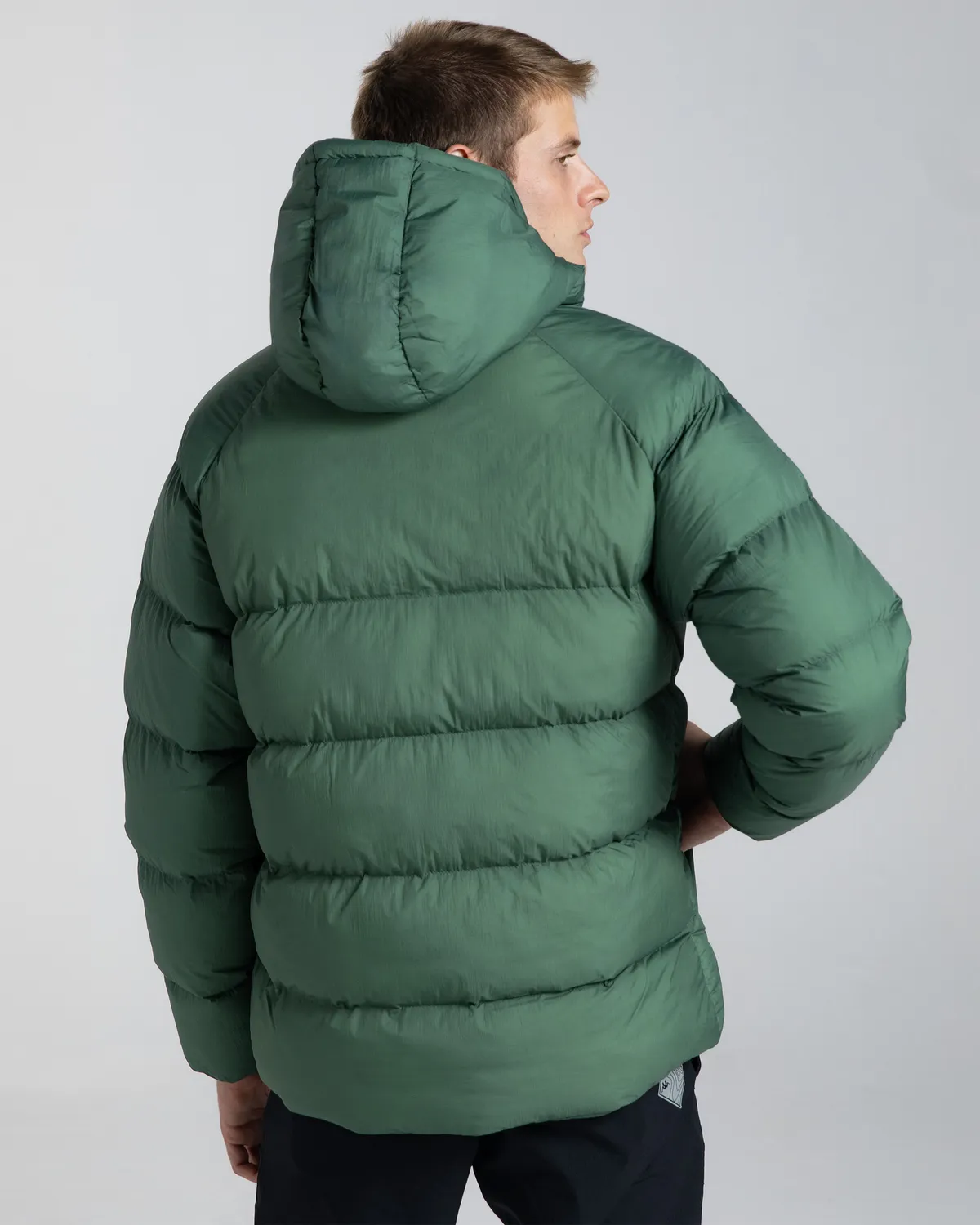 Yeşil Logo 365 Syaro Erkek Yeşil Regular Fit Şişme Mont