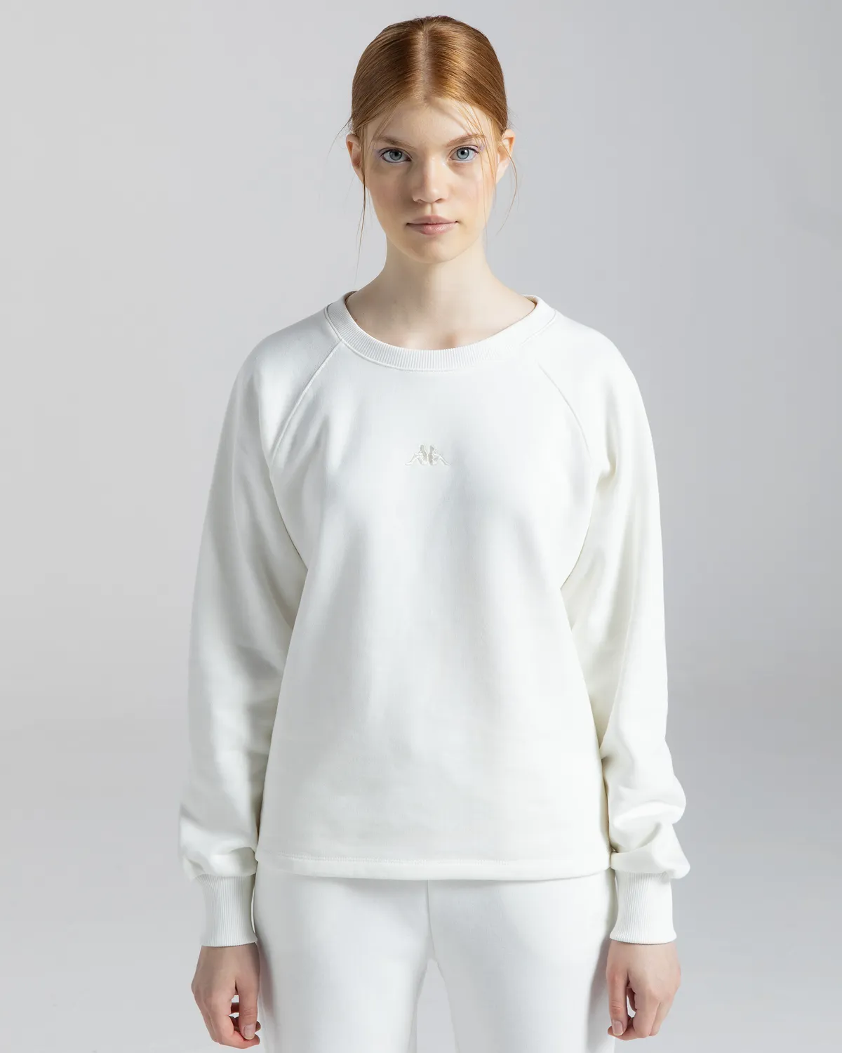 Bej Authentic Chika Kadın Bej Oversize Fit Sweatshirt