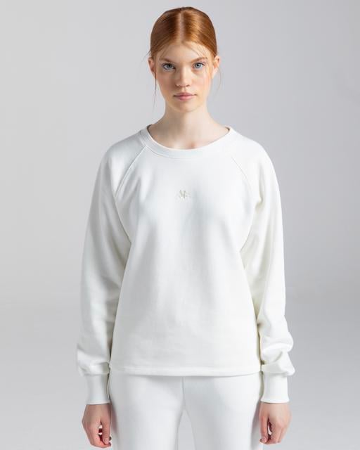 Bej Authentic Chika Kadın Bej Oversize Fit Sweatshirt - KAPPA® Türkiye