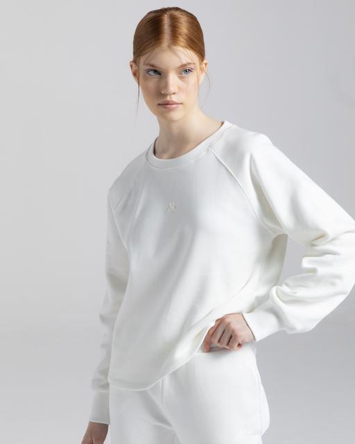 Bej Authentic Chika Kadın Bej Oversize Fit Sweatshirt - KAPPA® Türkiye