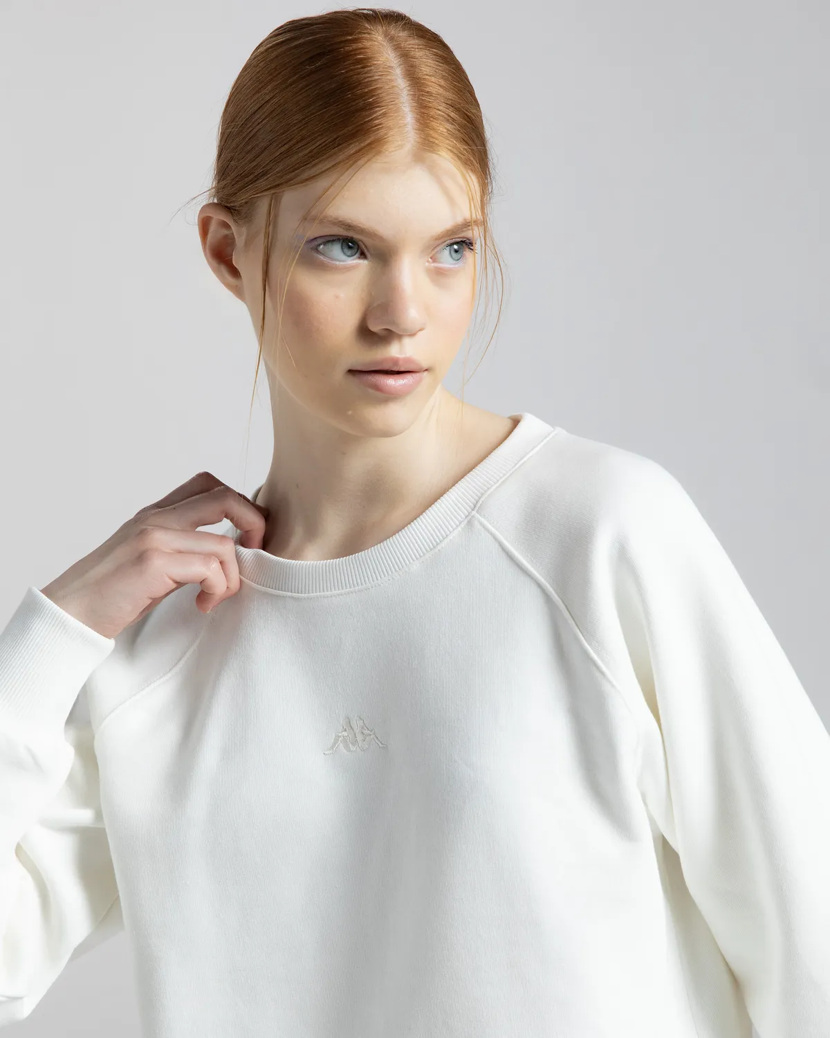 Bej Authentic Chika Kadın Bej Oversize Fit Sweatshirt