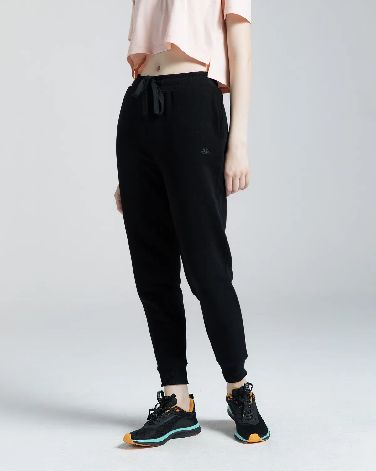 Siyah Authentic Yoko Kadın Siyah Comfort Fit Eşofman Altı