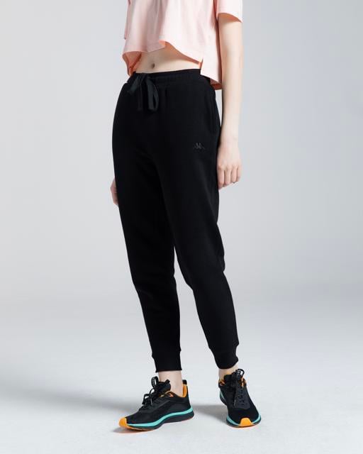 Siyah Authentic Yoko Kadın Siyah Comfort Fit Eşofman Altı - KAPPA® Türkiye