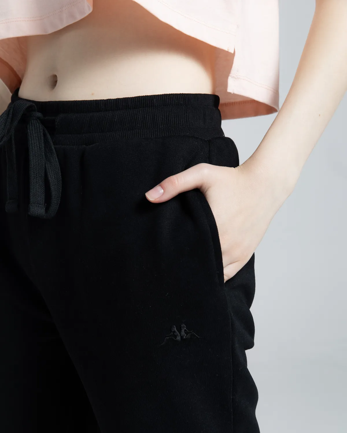 Siyah Authentic Yoko Kadın Siyah Comfort Fit Eşofman Altı