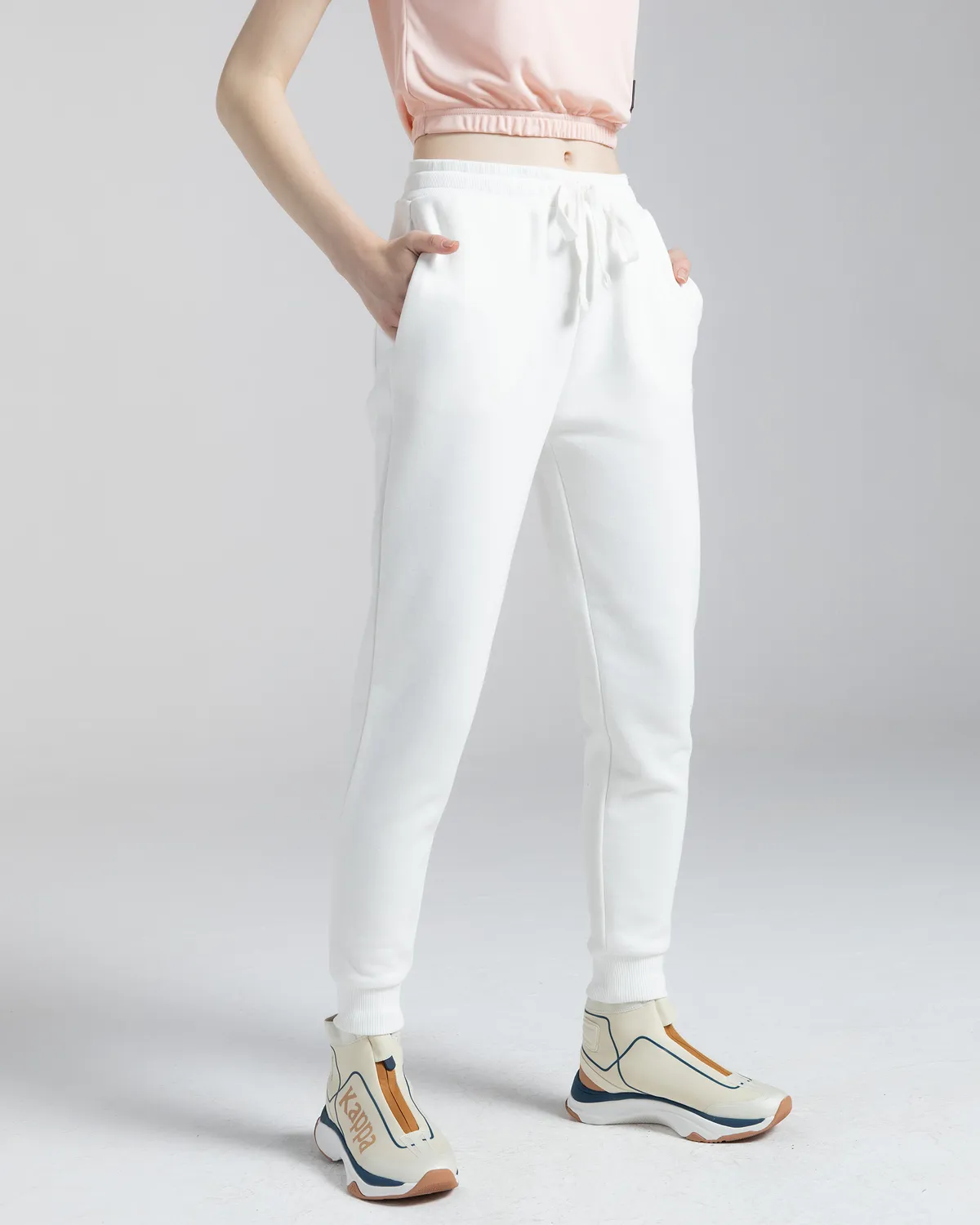 Bej Authentic Yoko Kadın Bej Comfort Fit Eşofman Altı