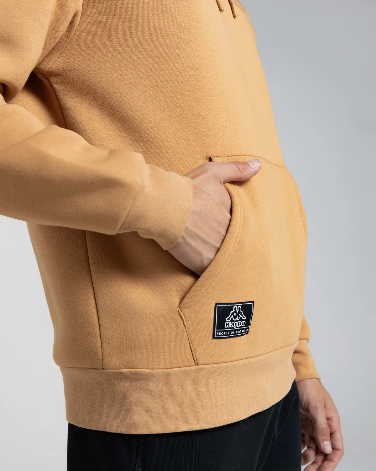 Kahverengi Authentic Hita Erkek Kahverengi-Siyah Oversize Fit Hoodie