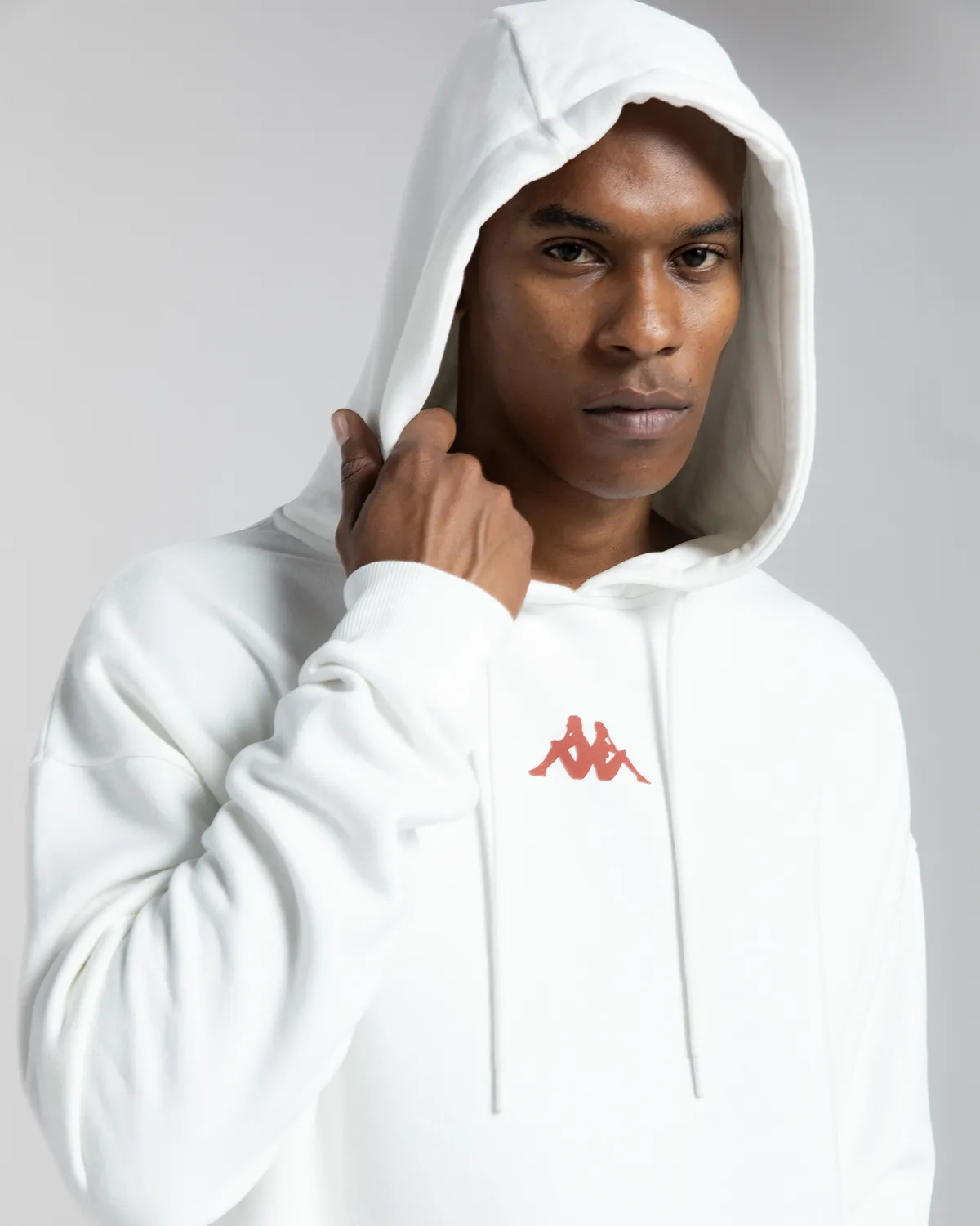 Beyaz Authentic Yao Erkek Beyaz Oversize Fit Hoodie