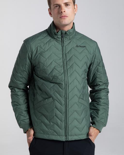 Yeşil Logo 365 Syman Erkek Yeşil Regular Fit Mont - KAPPA® Türkiye