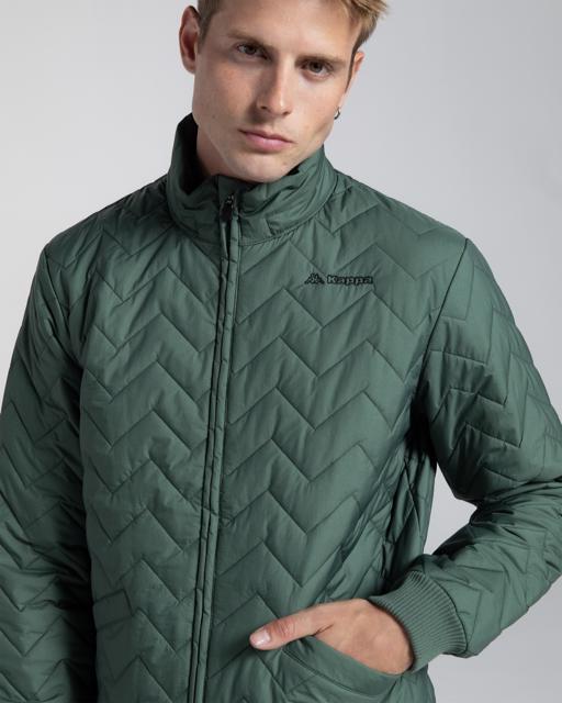 Yeşil Logo 365 Syman Erkek Yeşil Regular Fit Mont - KAPPA® Türkiye