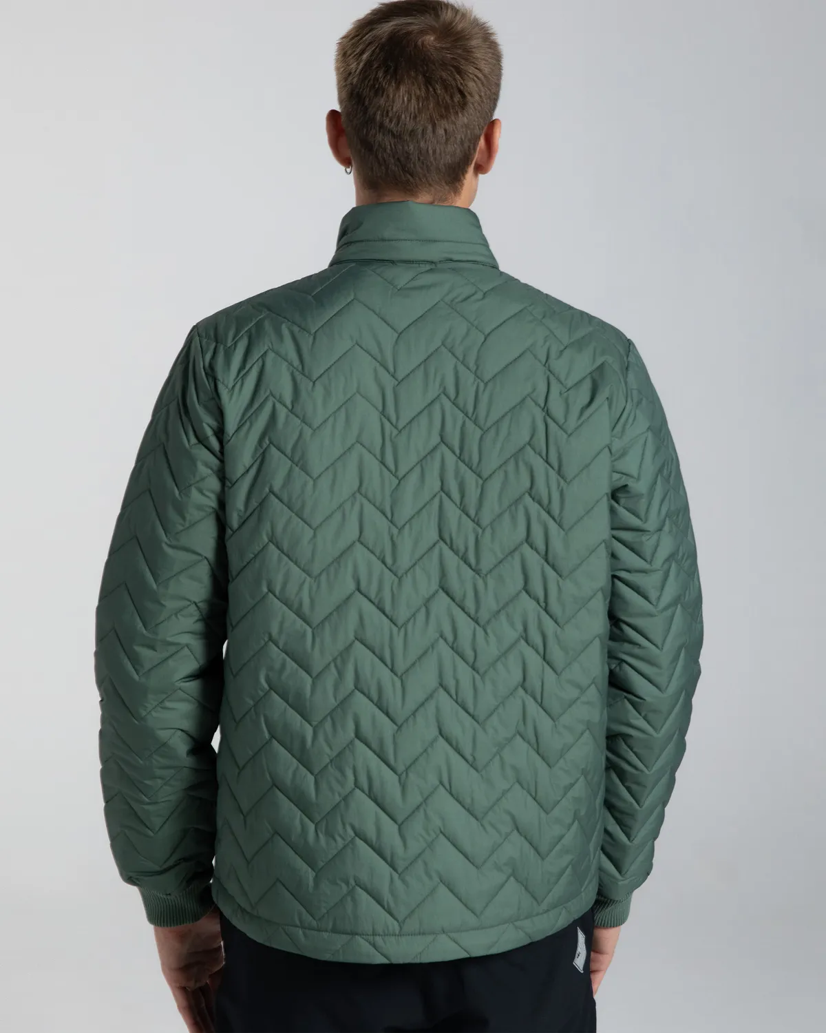 Yeşil Logo 365 Syman Erkek Yeşil Regular Fit Mont