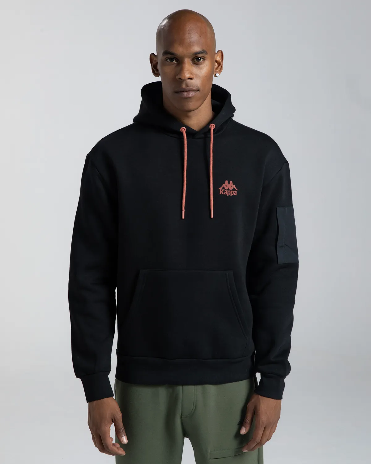 Siyah Authentic Sewa Erkek Siyah Oversize Hoodie