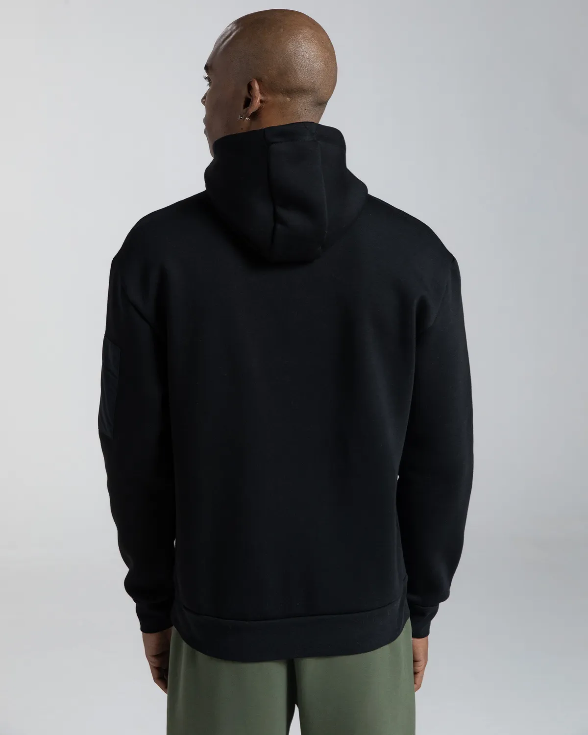 Siyah Authentic Sewa Erkek Siyah Oversize Hoodie