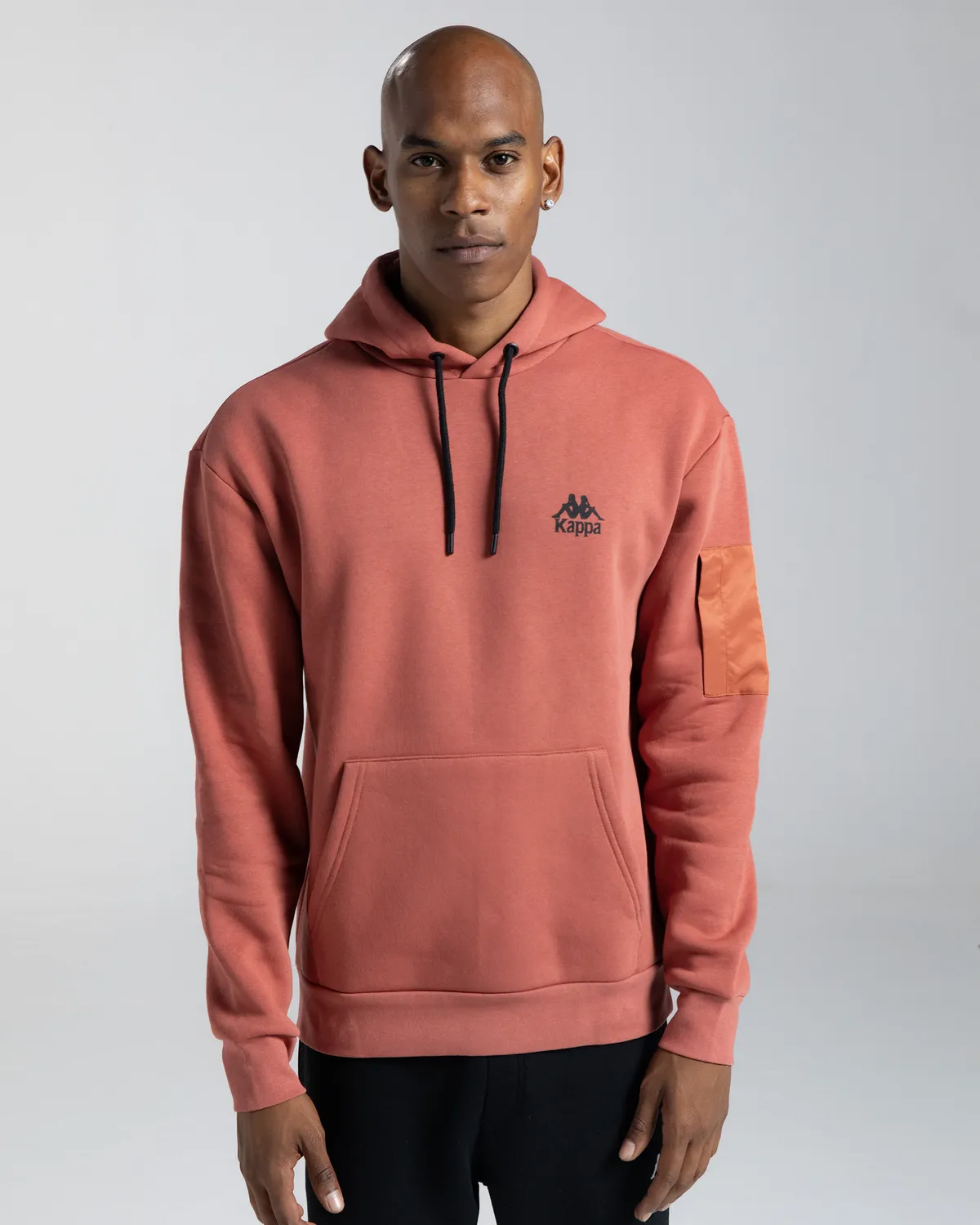 Pembe Authentic Sewa Erkek Kiremit Oversize Fit Hoodie