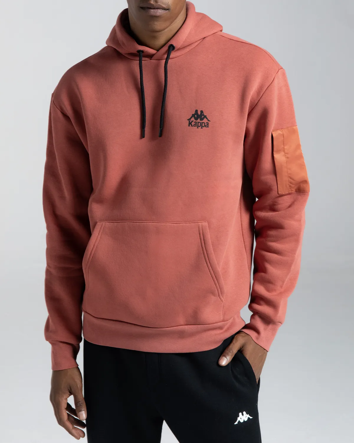 Pembe Authentic Sewa Erkek Kiremit Oversize Fit Hoodie