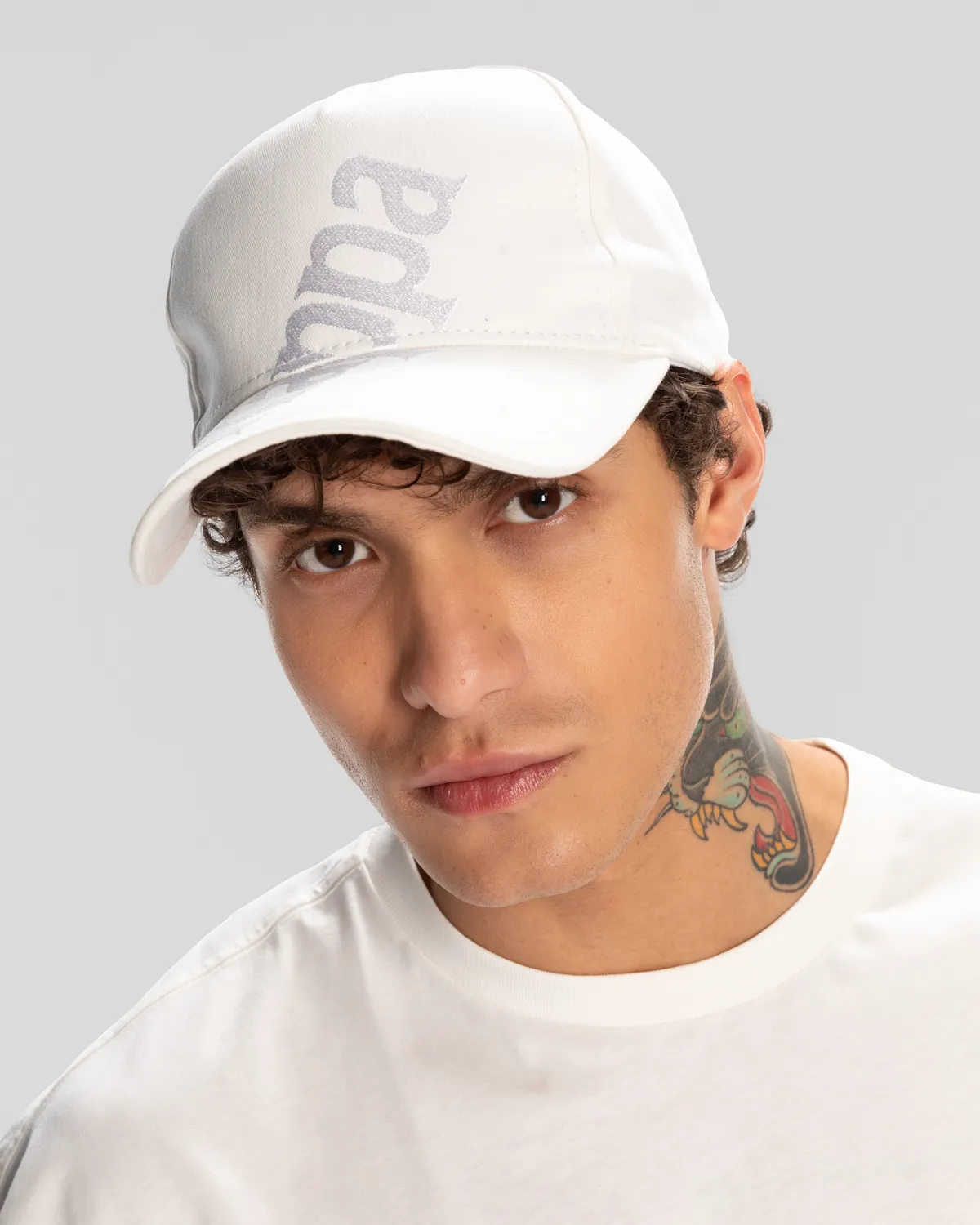 Beyaz Authentic Tony Unisex Beyaz Şapka