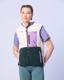 Wattawa Kadın Beyaz - Yeşil Regular Fit Polar Yelek