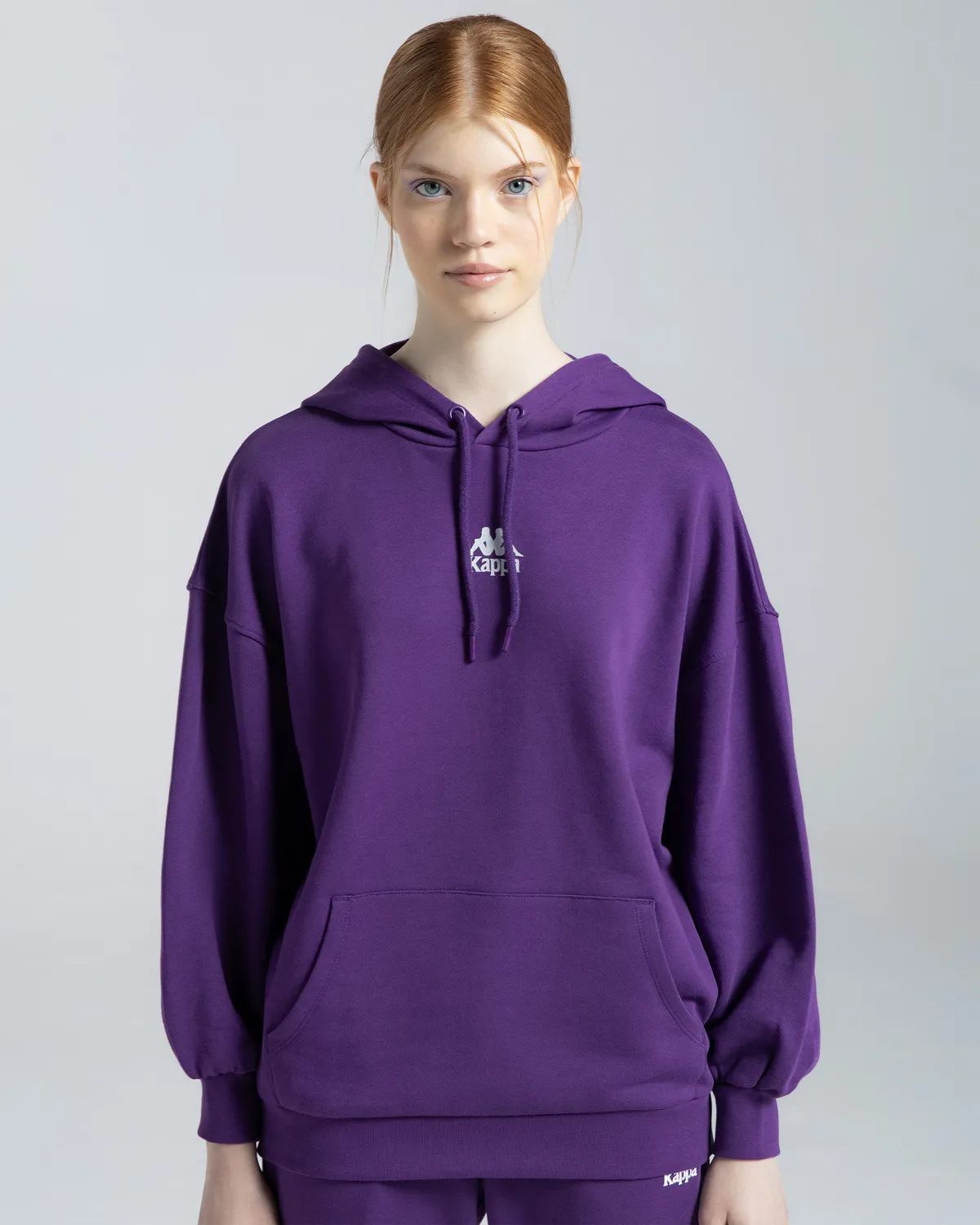 Mor Authentic Mira Kadın Mor Oversize Hoodie