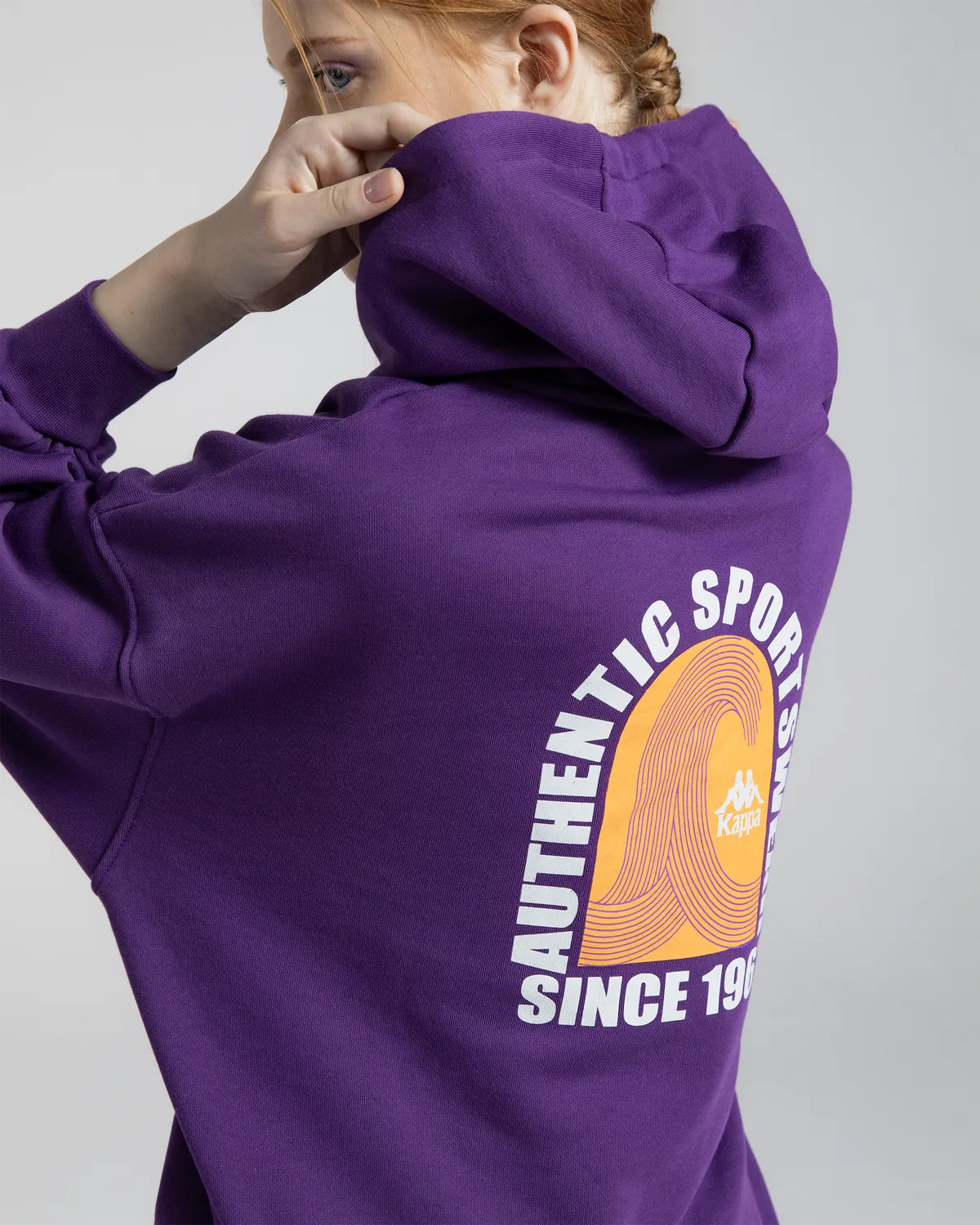 Mor Authentic Mira Kadın Mor Oversize Hoodie