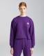 Authentic Eoke Kadın Mor Regular Fit Sweatshirt