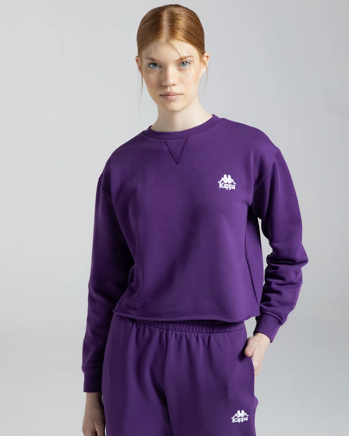 Mor Authentic Eoke Kadın Mor Regular Fit Sweatshirt