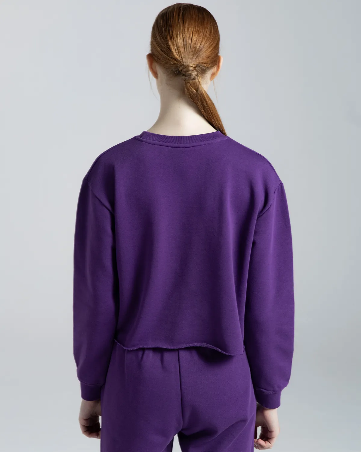 Mor Authentic Eoke Kadın Mor Regular Fit Sweatshirt