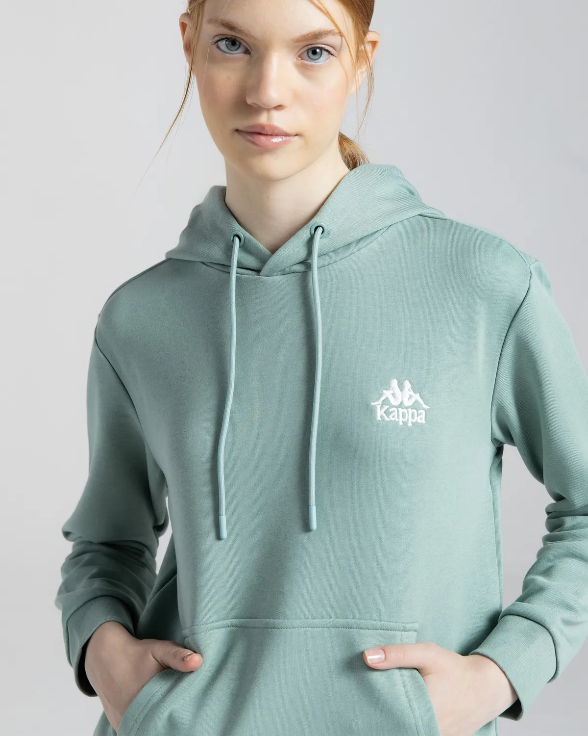 Yeşil Authentic Rua Kadın Yeşil Regular Fit Hoodie