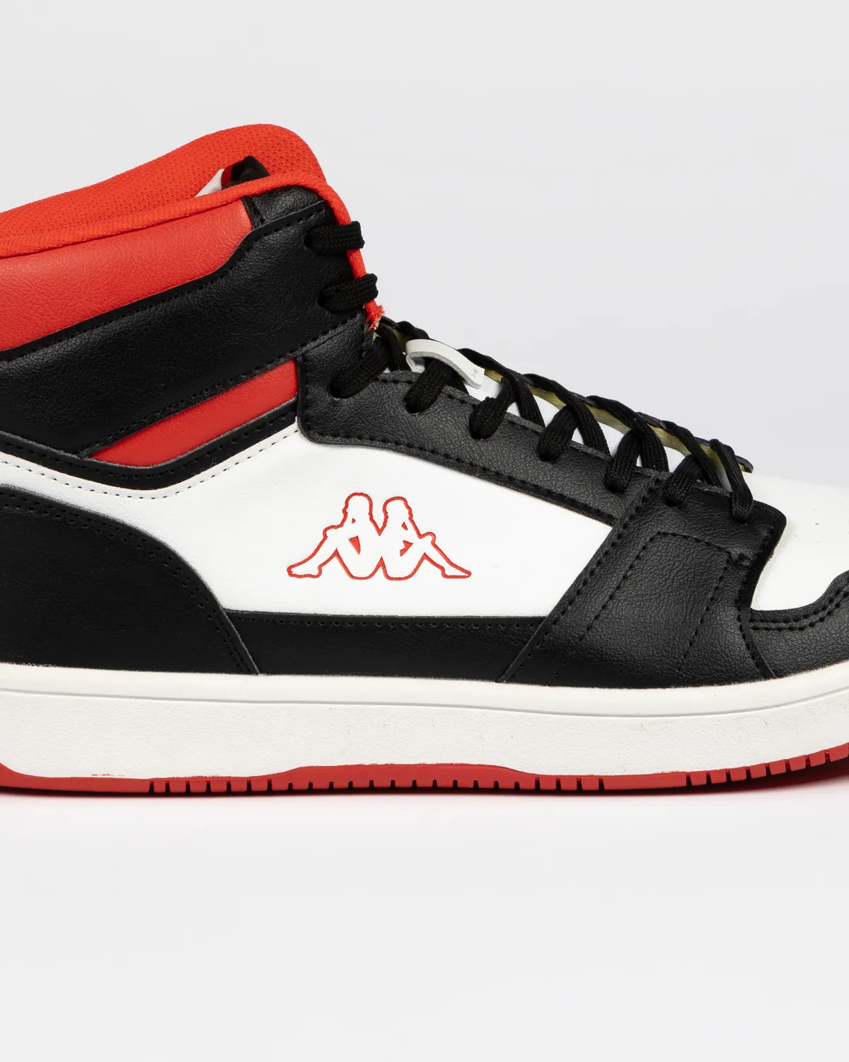 Siyah Logo Basil Md Unisex Siyah-Kırmızı Sneaker