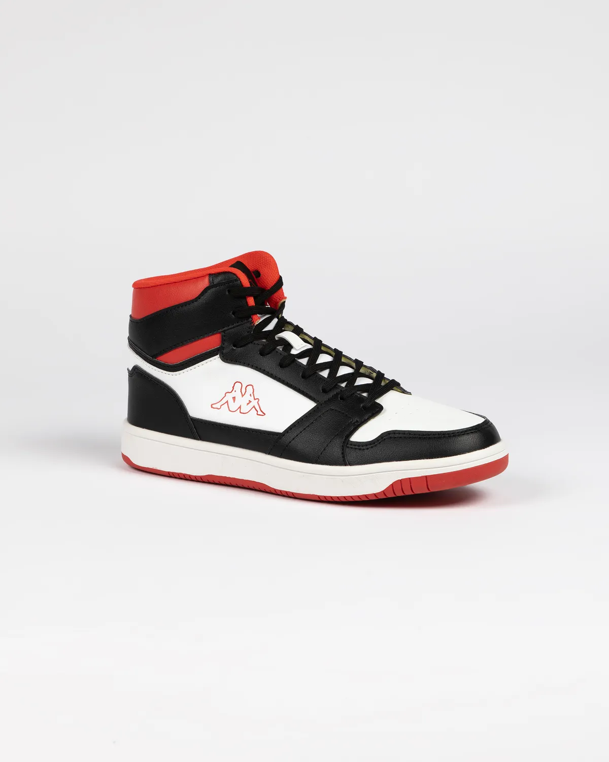 Siyah Logo Basil Md Unisex Siyah-Kırmızı Sneaker