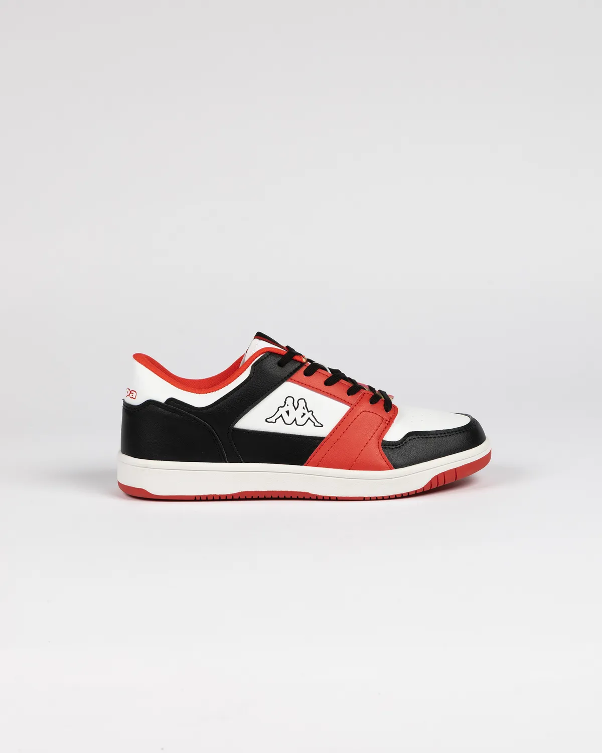Siyah Logo Bernal Unisex Siyah-Kırmızı Sneaker