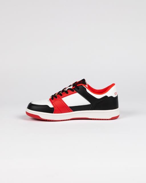 Siyah Logo Bernal Unisex Siyah-Kırmızı Sneaker - KAPPA® Türkiye