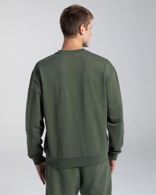 Yeşil Authentic Karan Erkek Yeşil Oversize Fit Sweatshirt - KAPPA® Türkiye