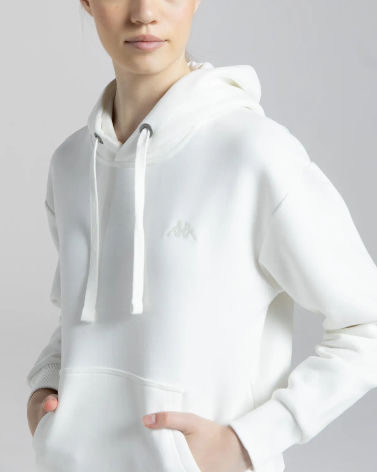 Bej Authentic Kei Kadın Bej Comfort Fit Hoodie