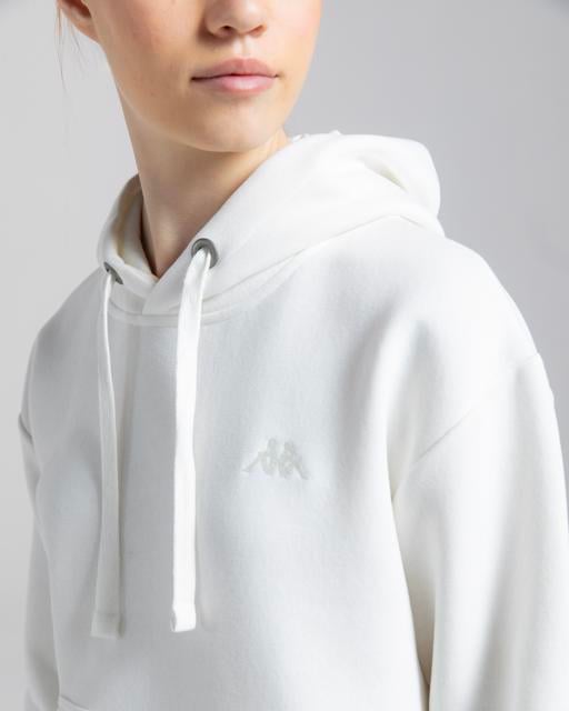 Bej Authentic Kei Kadın Bej Comfort Fit Hoodie - KAPPA® Türkiye