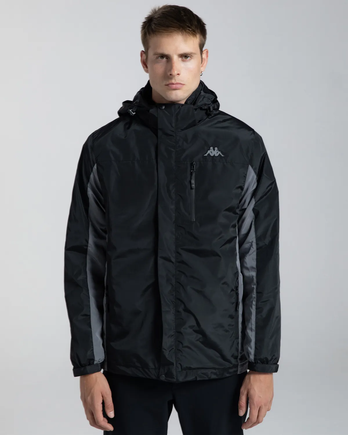 Authentic Rika Erkek Siyah Regular 3-İn-1 Mont | KAPPA® Türkiye